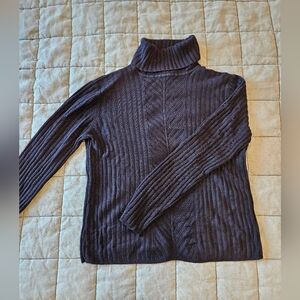 Requirements Ribbed Turtleneck Sweater
